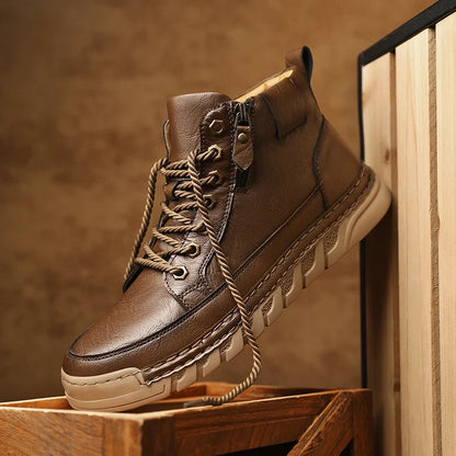 Montavi™ – UrbanTrail Leather High-Top Boots