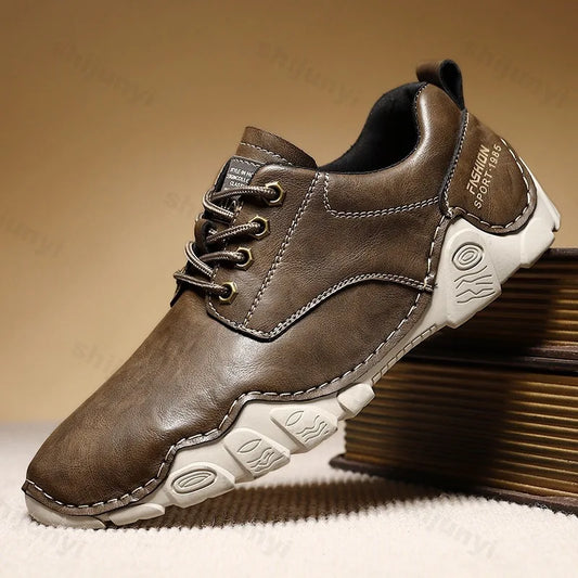 Lorvani™ - Premium Comfort Leather Men's Sneakers