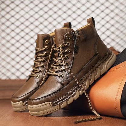 Montavi™ – UrbanTrail Leather High-Top Boots