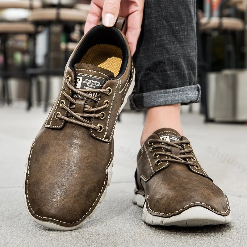 Lorvani™ - Premium Comfort Leather Men's Sneakers