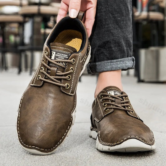 Lorvani™ - Premium Comfort Leather Men's Sneakers