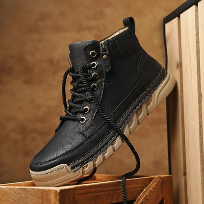 Montavi™ – UrbanTrail Leather High-Top Boots